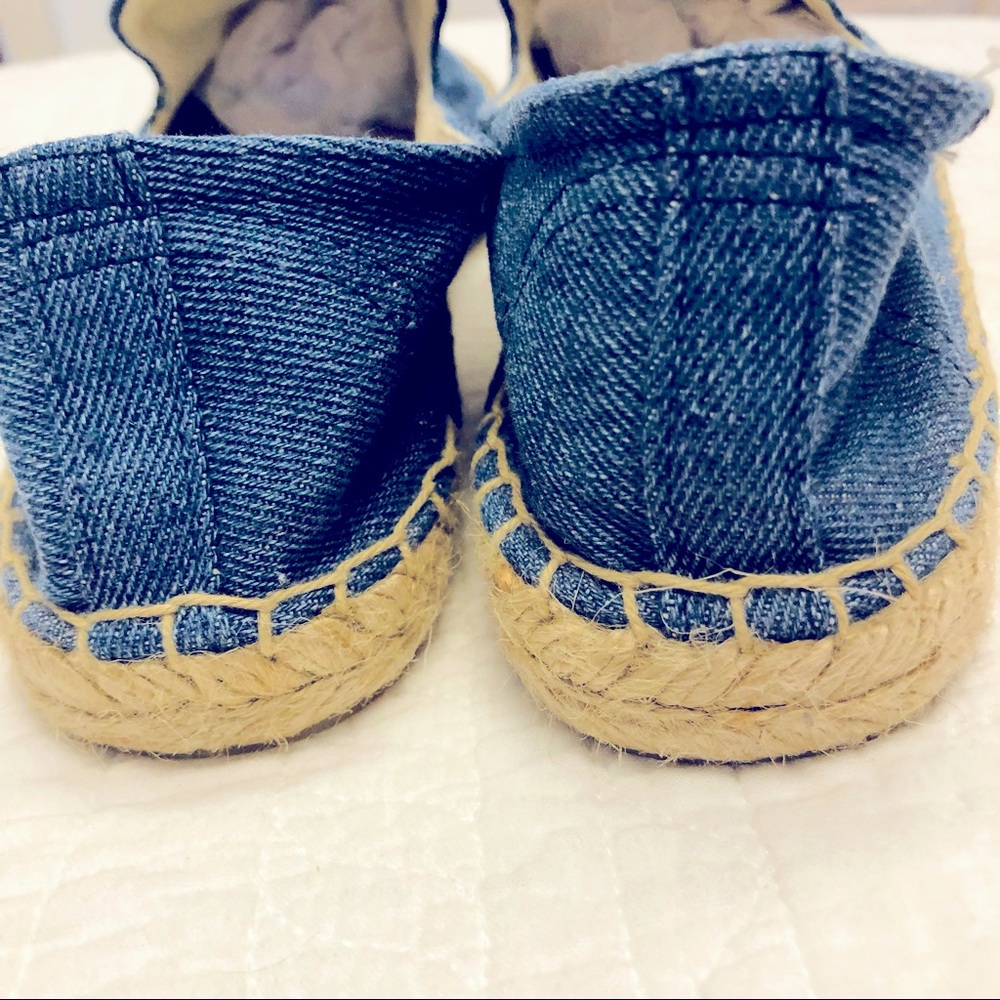 Soludos Denim Pineapple shoes Sz 8 - Picture 5 of 8